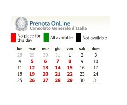 Prenota online